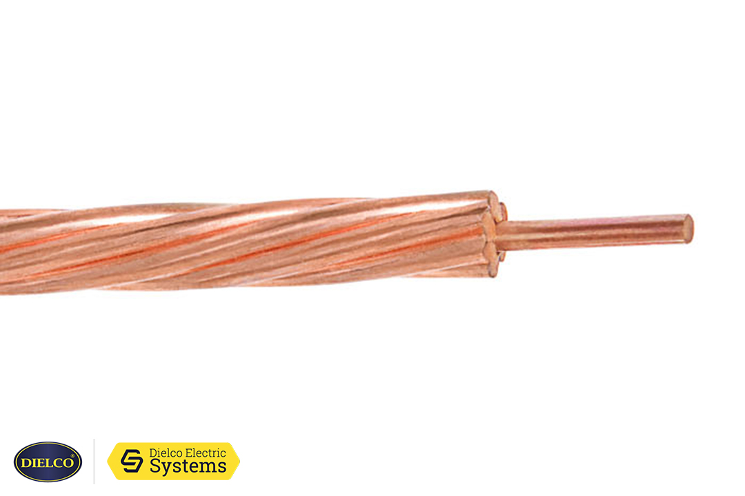  Dielco cable de cobre desnudo calibre 500 