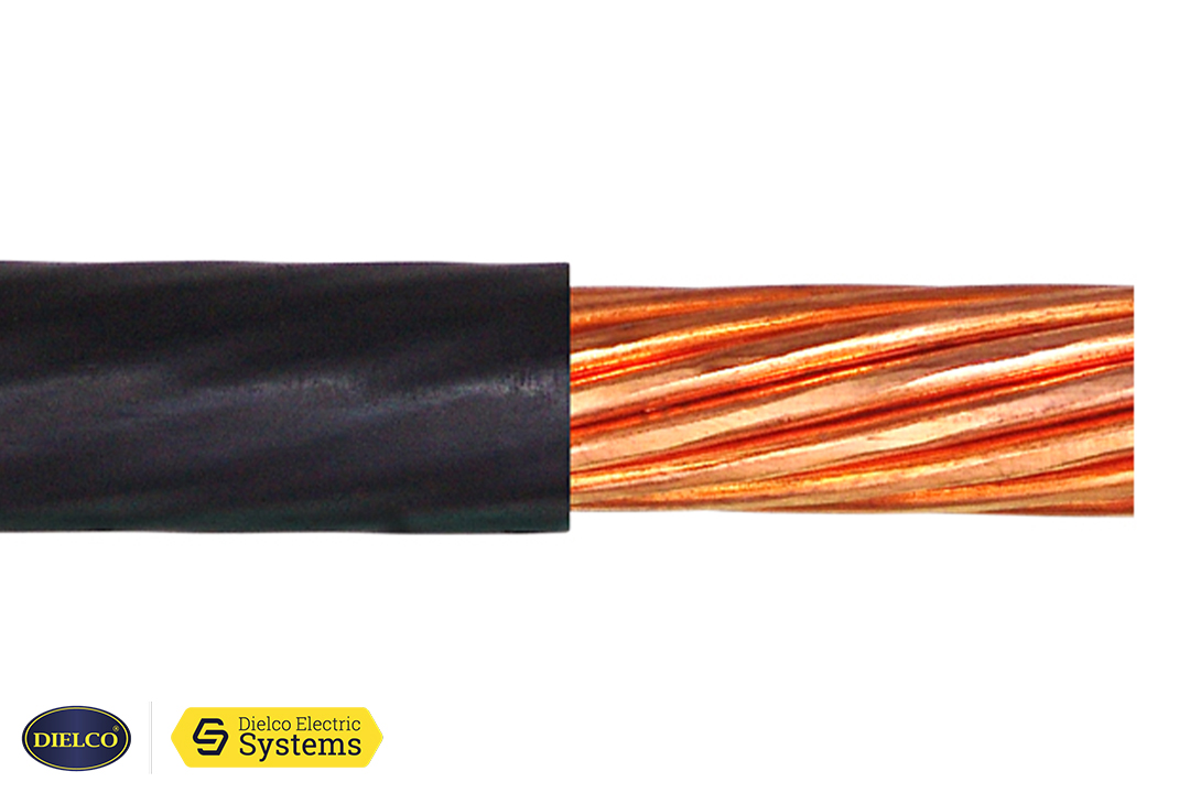  Dielco cable de cobre libre de halógeno calibre 250 MCM color negro 